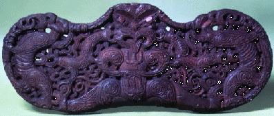 Carved lintel (Maori, Aotearoa)